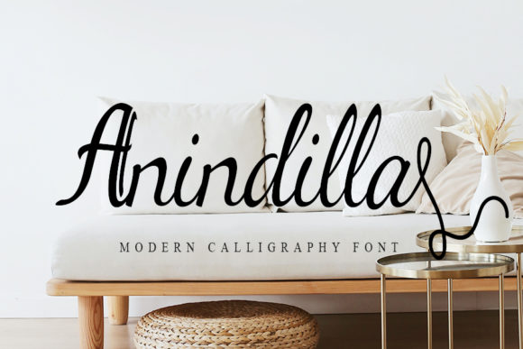 Anindilla: A Handwritten Font for Heartfelt Design