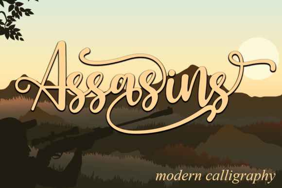 Assasins: A Handwritten Font with Soul