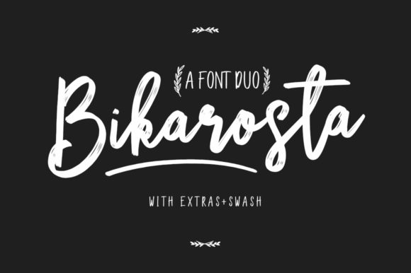 Bikarosta: A Sweet and Versatile Script Font for Branding