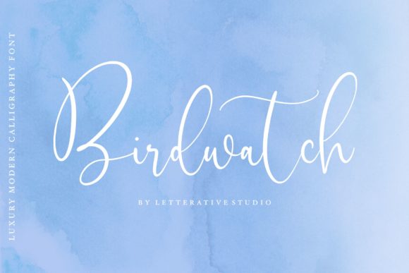 Birdwatch: A Script Font That Elevates Digital Branding