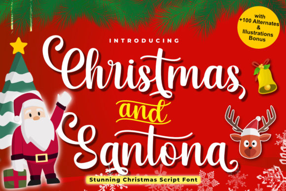 Christmas and Santona: A Font That Elevates Your Brand