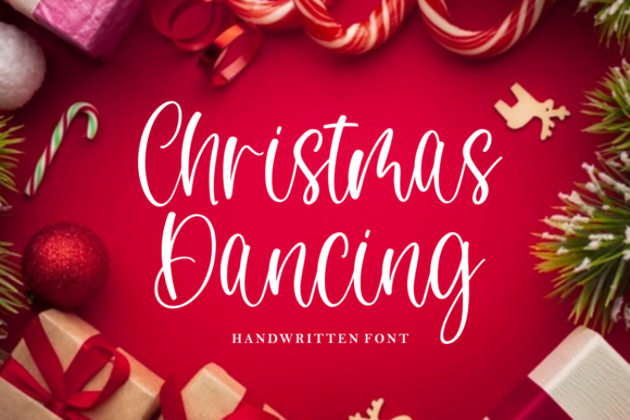 Christmas Dancing: A Font That Speaks with Heart