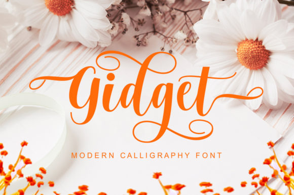 Gidget: A Script Font with Timeless Elegance