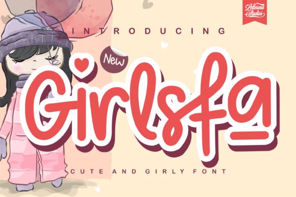 Girlsfa: A Handwritten Font for Creative Crafters