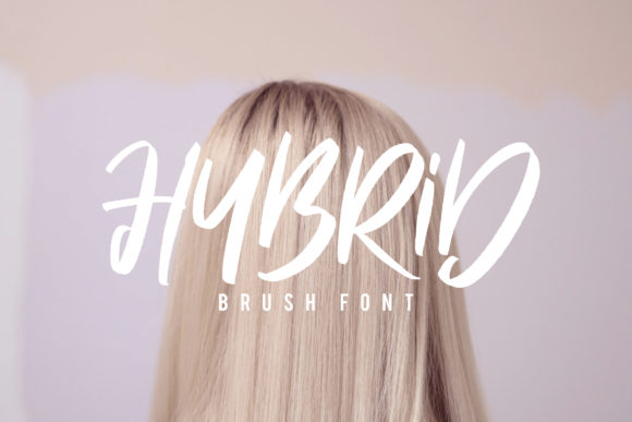 Hybrid: A Handwritten Font for Creative Crafters