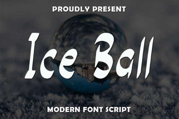 Ice Ball: A Handwritten Font for Editorial Charm