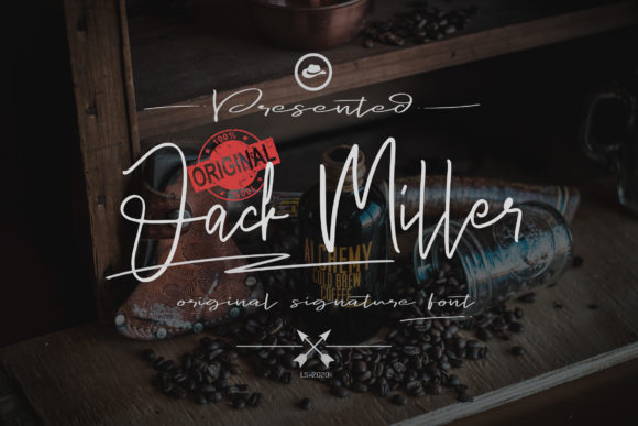 Jack Miller: A Delicate Handwritten Font for Branding Projects