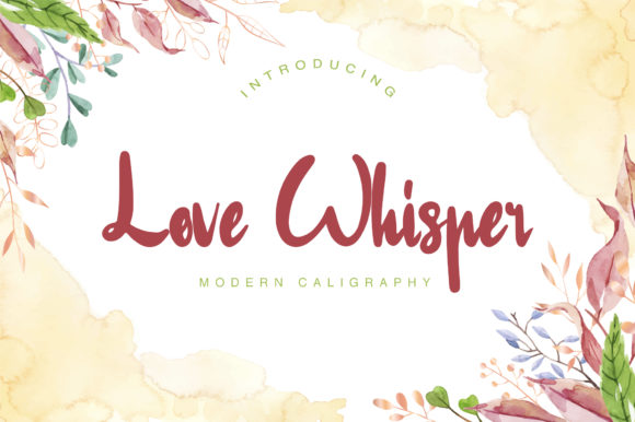 Love Whisper: A Handwritten Font for Crafting with Heart