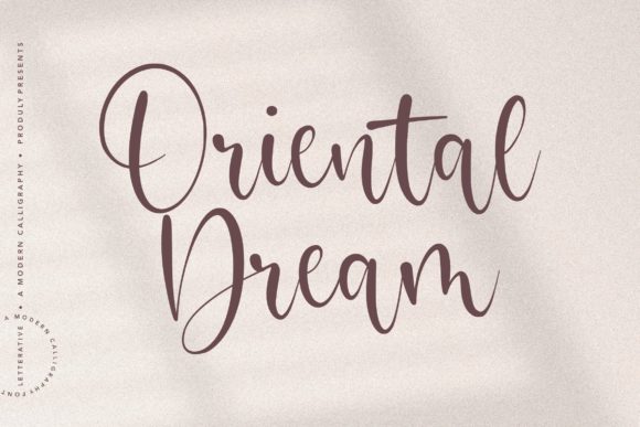Oriental Dream: The Font That Elevates Your Brand