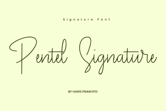 Pentel Signature: The Font That Elevates Your Brand