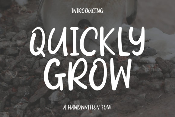 Quickly Grow: A Font That Breathes Life Into Your Content