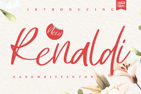 Renaldi: A Timeless Handwritten Font for Editorial Design