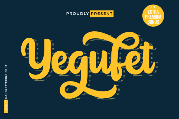 Yegufet: A Joyful Handwritten Font for Web Design